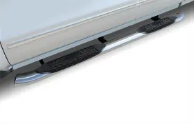 1505-0192 Raptor Series 4 Inch Cab Length Oe Style Curved Oval Tube Side Step Bar
