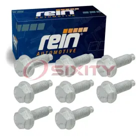 Sx-s7jk Rein 8 Pc Stone Guard Bolts For 2005-2011 Audi A6 Quattro 3.0l 3.2l 4.2l V6 Dl