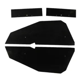 Bon-slo-550 Rem Automotive Inc Splash Shield For 7-69 Pontiac Bonneville Masticated Rubber Standard Left Right
