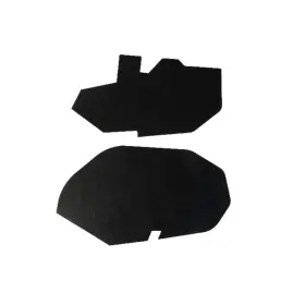 Chy-slo-300 Rem Automotive Inc Inner Fender Splash Shields With Clips For 1964-66 Chrysler Imperial Made In Usa