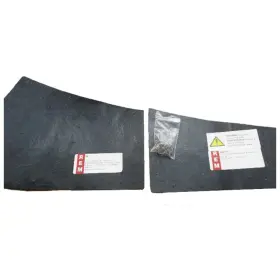 Clr-slo-005 Rem Automotive Inc Splash Shield For 1970-1974 Dodge Challenger Masticated Rubber Standard Front