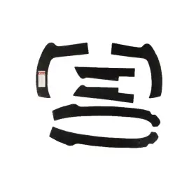Mus-slo-005 Rem Automotive Inc Splash Shield For 1965-1966 Ford Mustang Masticated Rubber Standard Front 2 Pcs