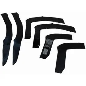 16a572n Repops Automotive Reproductions 1968-69 Fairlane Torino Fender To Radiator Support Splash Shield Set