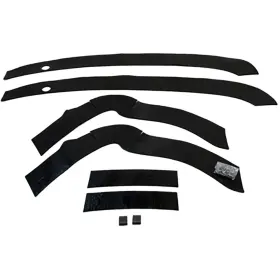 16a572p Repops Automotive Reproductions 1962-65 Ford Fairlane Fender To Radiator Support Dust And Splash Shield Set