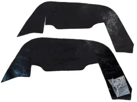 C132 Repops Automotive Reproductions A-arm Control Arm Dust Splash Shield For Chevrolet Passenger 1956 2/4dr 2pc