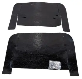 Cv106 Repops Automotive Reproductions A-arm Control Arm Dust Splash Shield For Chevrolet Corvette 1963-66 2dr 2pc