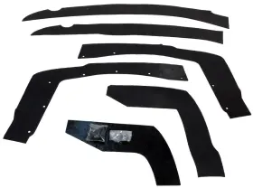 Fa144 Repops Automotive Reproductions Fender Dust Splash Shield For Ford Fairlane 1966-67 2/4dr 6pc Rubber Made In Usa