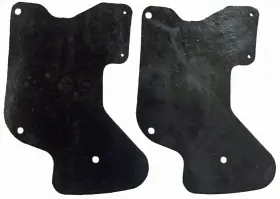 Fd166 Repops Automotive Reproductions Fender Dust Splash Shield For Ford Ltd Ii T-bird Cougar 1977-79 2dr 2pc Rubber
