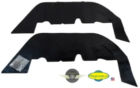 Cp106 Repops 1965 Chevrolet Bel Air Biscayne Impala Caprice A-arm Dust Shield With Staples
