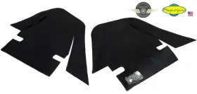 Cv105 Repops 1968 Early Chevrolet Corvette A-arm Dust Shield Pair
