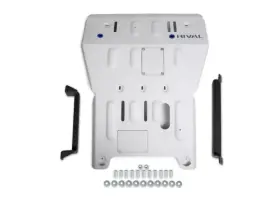 2333.9542.1.6 Rival 4x4 Aluminum Radiator And Engine Skid Plate For 2011-2022 4runner