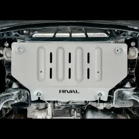 2333.1855.2.6 Rival 4x4 Aluminum Radiator Skid Plate For 2015-2025 Ford F-150 3.5l Ecoboost And 5.0l