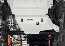2333.1858.3.6 Rival 4x4 Transfer Case Skid Plate For 2015-2025 Ford F-150 3.5l Powerboost Hybrid