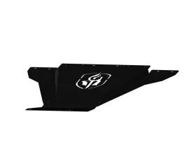 4191xfspb Road Armor - Spartan Satin Black Front Skid Plate