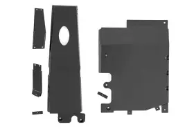 10610 Rough Country 10616 1x 10609 Skid Plate Combo 3.6l Engine T-case Fits Jeep Wr