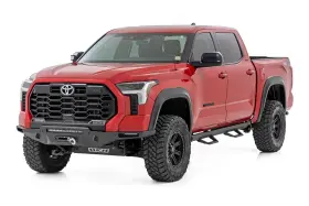 71097 Rough Country Suspension Systems Srl2 Drop Step Nerf Bars-black For 22-24 Tundra Crewmax #2
