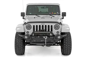Tc105200 Rough Country Suspension Systems Trail Cladding Hood Protector-black For Wrangler Jk #3