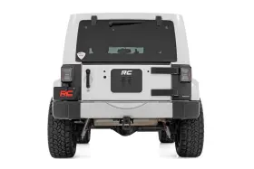 Tc13022 Rough Country Suspension Systems Trail Cladding Rear Corner Guards-black For Wrangler Jk #2