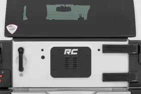 Tc73260 Rough Country Suspension Systems Trail Cladding Rear Tailgate Guard-black For Wrangler Jk #2