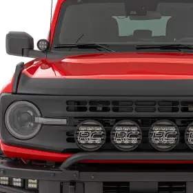 Tc105204 Rough Country Trail Cladding Textured Black Hood Protector Bronco 2021-2025