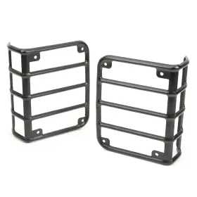 11226.11 Rugged Ridge Euro Series Black Tail Light Guards For 07-18 Wrangler Jk