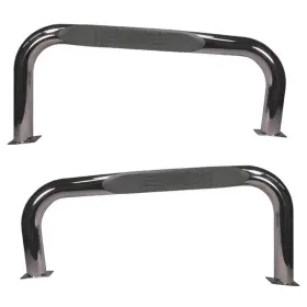 11522.03 Rugged Ridge Tube Side Step Stainless Steel Fits 76-86 Jeep Cj 11522.03 Rugged Ridge Tube Side Step Stainless Steel Fits 76-86 Jeep Cj