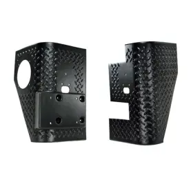 11650.02 Rugged Ridge Rear Corner Guards Body Armor For 97-06 Jeep Wrangler Tj