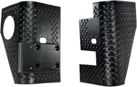 Bap-11650.02 Rugged Ridge Body Armor Kit Rear Quarter Panel 11650.02 Fits 97-06 Wrangler