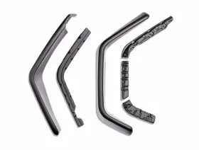 11640.56 Rugged Ridge Bkms For 07-18 Jeep Wrangler Jk Fender Flares 4pcs