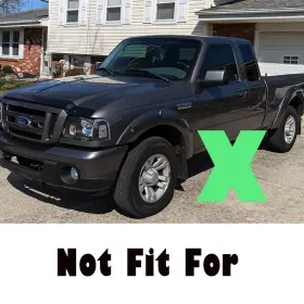 Mud-ranger-11 Ry Tech 4pcs Mud Flaps Front And Rear Splash Guards For 2011-2018 Ford Ranger T6 T7 #3