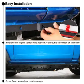 Savadicar2024053974 Savadicar Pinch Weld Covers Open Box Offroad Rocker Panel Guard For Ford Bronco 2-door 21 #2