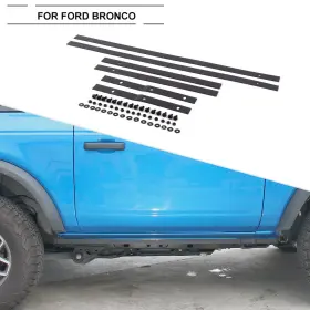 Savadicar2024053974 Savadicar Pinch Weld Covers Open Box Offroad Rocker Panel Guard For Ford Bronco 2-door 21