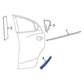 75747wb001 Scion Oe For Ia 2016 Rear Right Stone Guard