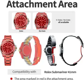 Rle00070004 Skoko 2 Pack Full Body Protective Film Compatible With Rolex Clear #2