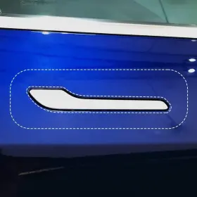 Tsv00050066 Skoko 4pcs In 1set Tesla Model Y Including Door Handle And Around Clear