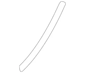 91163ca000 Subaru Genuine Stone Guard