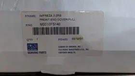 M0010fs141 Subaru M0010fs140 Impreza 1998-2001 Front End Cover Full Bra Nos New In Box