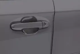 Soa801p030en Subaru Genuine Door Edge Guards - Dark Gray Metallic