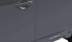 Soa801p061m4 Subaru Genuine Door Edge Guards - Magnetite Gray Metallic