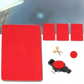 At0026 Sunner Thinken 4pcs Rain Sensor Gel Pad Adhesive Film Silicone Cushion Red