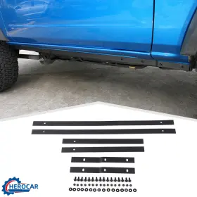 20241106us11 Tesin Car Pinch Weld Trail Armor Rocker Panels For Ford Bronco 2 Door 2021 Exterior #3