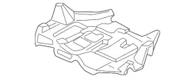 51405-17030 Toyota Genuine Powertrain Skid Plate