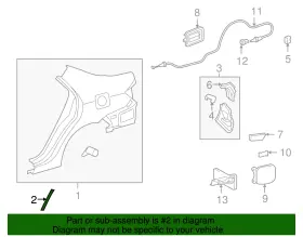 58741-02130 Toyota Genuine Stone Guard #3