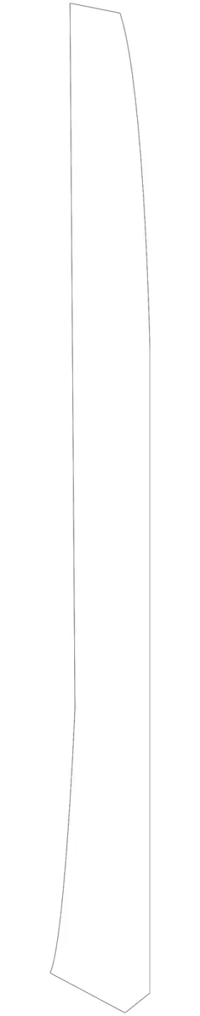 58743-04020 Toyota Genuine Side Panel Protector