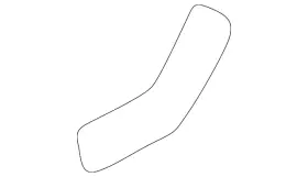 58747-aa010 Toyota Genuine Quarter Panel Protector