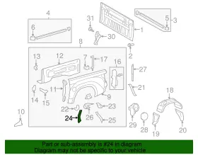 65601-0c010 Toyota Genuine Skirt #2
