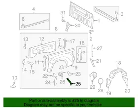 65602-0c020 Toyota Genuine Skirt #2