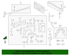 66245-0c030 Toyota Genuine Stone Guard #2