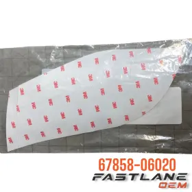 67858-06020 Toyota 2016-2018 Lexus Es350 Rear Left Door Protector New Oem #2