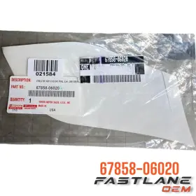67858-06020 Toyota 2016-2018 Lexus Es350 Rear Left Door Protector New Oem